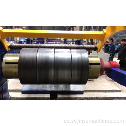 Máquina de retroceso longitudinal de bobina de acero de precisión de 6 mm